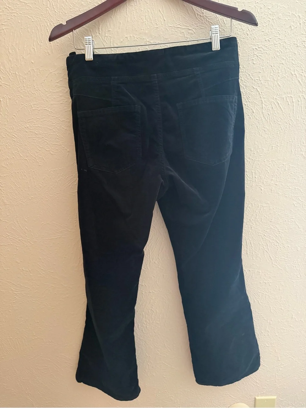 Free People In My Feelings Velvet Crop Slim Flare Pants – Size Small